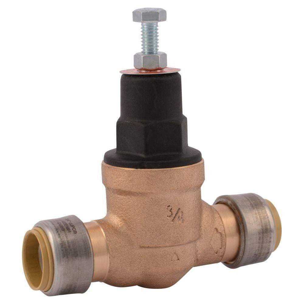 SharkBite Push-to-Connect Bronze EB-45 Direct Pressure Regulator Valve 23858-0045 - Cheap Fitting