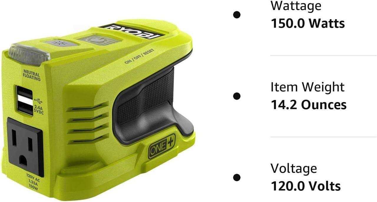 Ryobi 150-Watt Powered Inverter Generator Ryi150Bg - Cheap Fitting