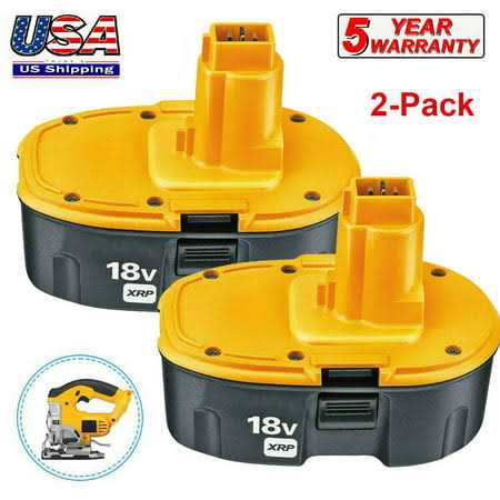 2 Pack 18 V XRP 4.0ah Battery for Dewalt Dc9096-2 Dc9098 Dc9099 Dc9096 Dw9096 - Cheap Fitting