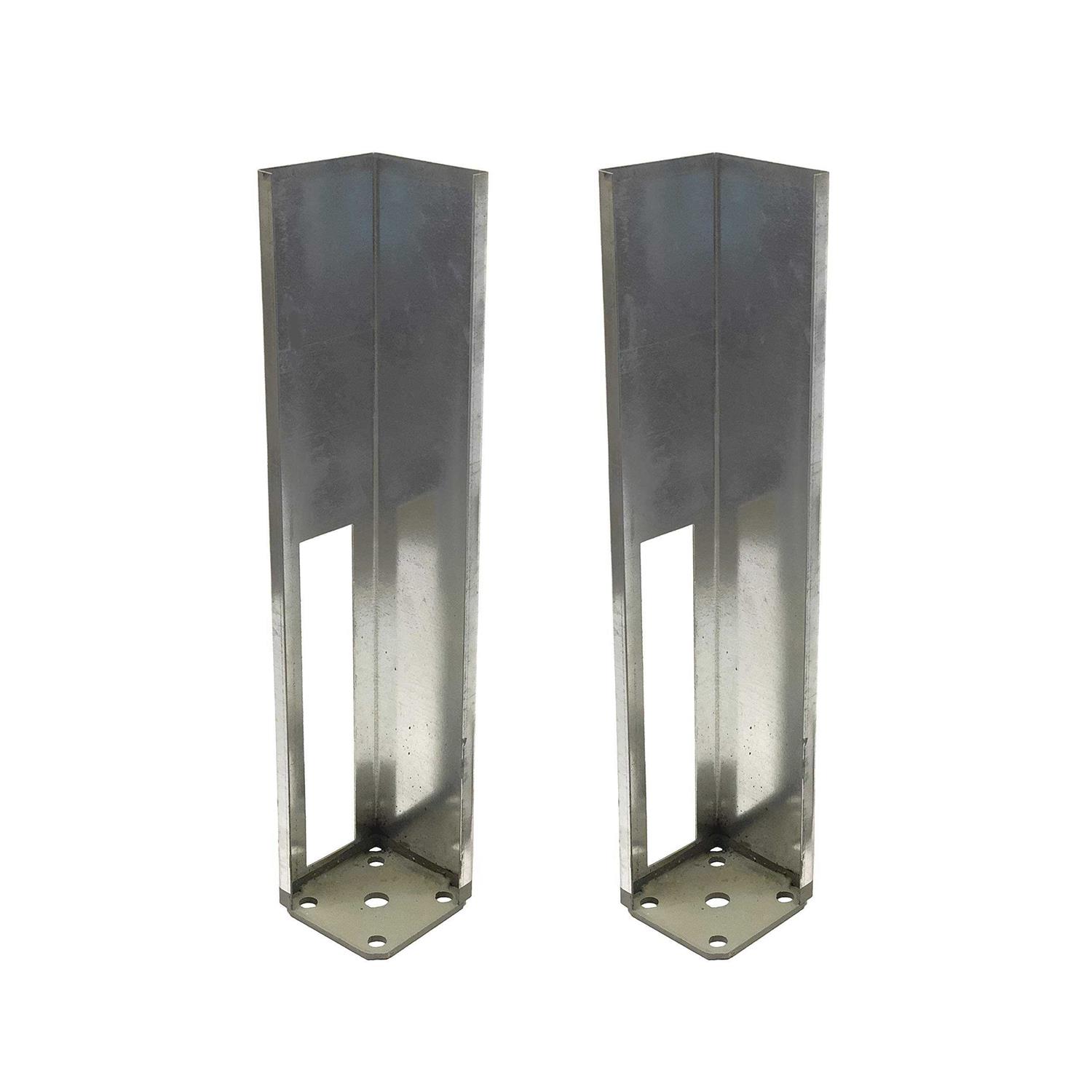 Homestead Fence Co Vinyl Fence Concrete/wood Post Mount Tower with Mounting Kit - Cheap Fitting