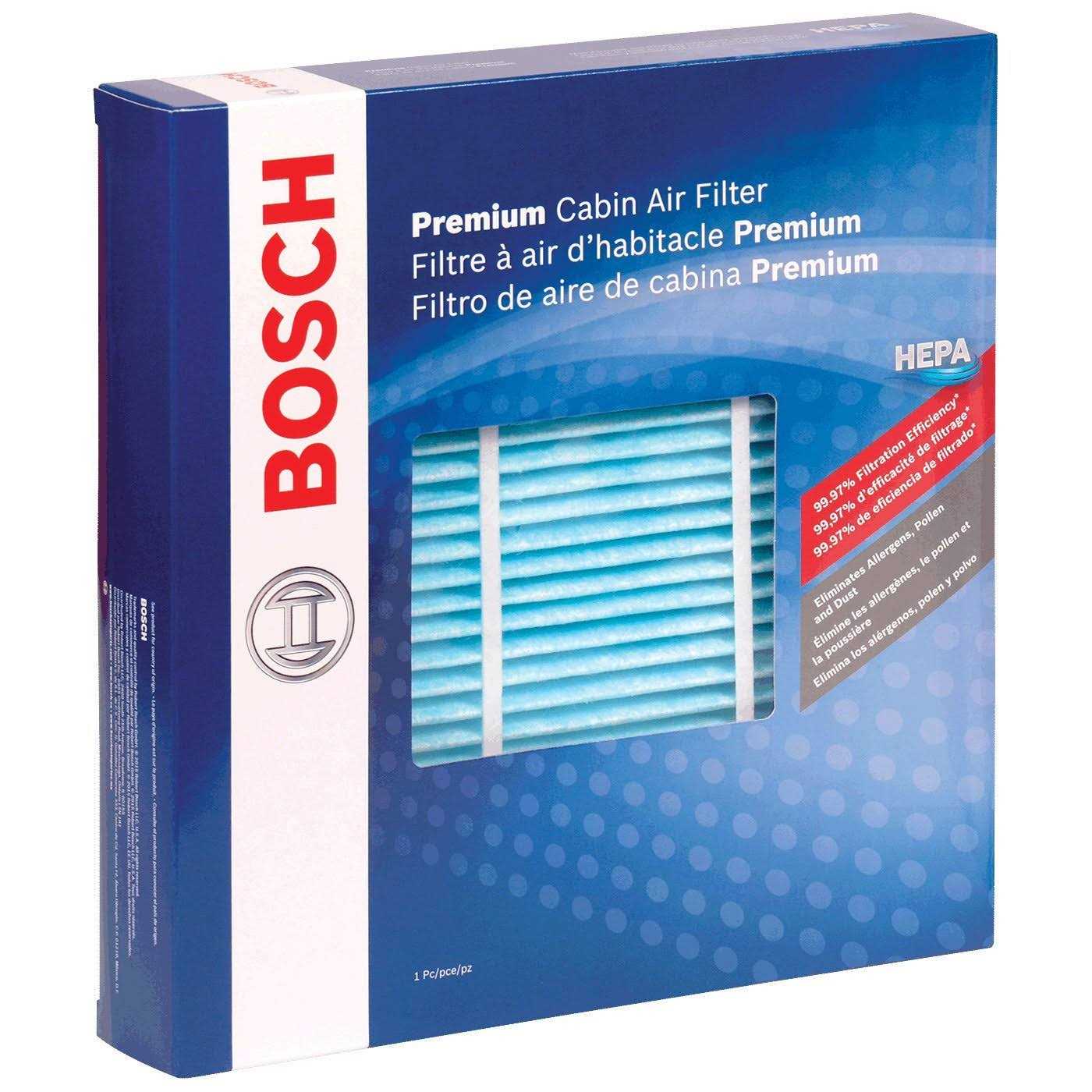 Bosch 6031C Cabin Air Filter - Cheap Fitting