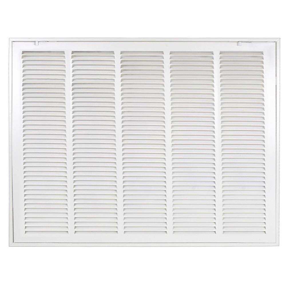 Venti Air 25 in. Wide x 16 in. High Return Air Filter Grille of Steel - Cheap Fitting
