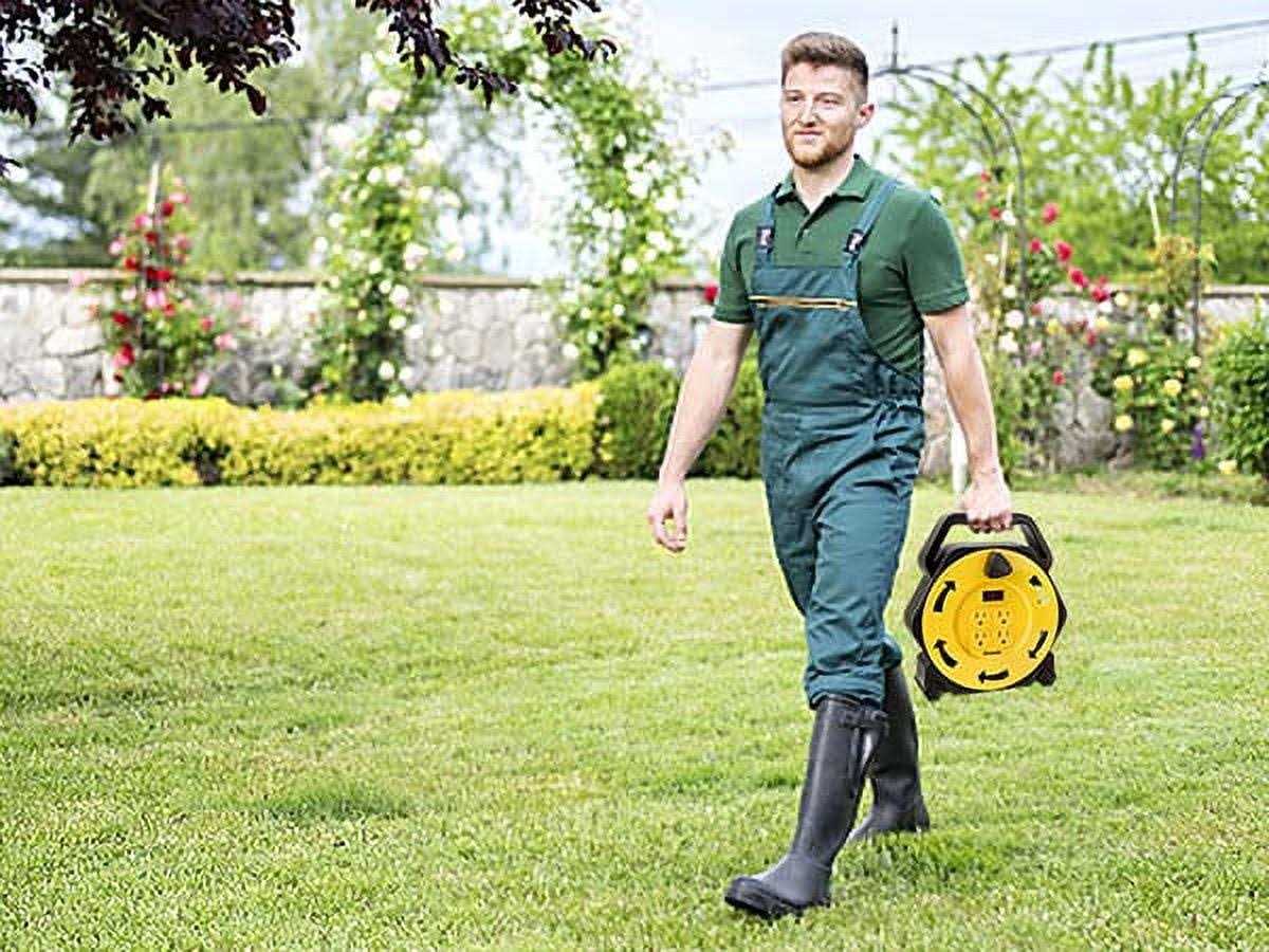 Dewenwils 25ft Retractable Extension Cord Reel - Cheap Fitting