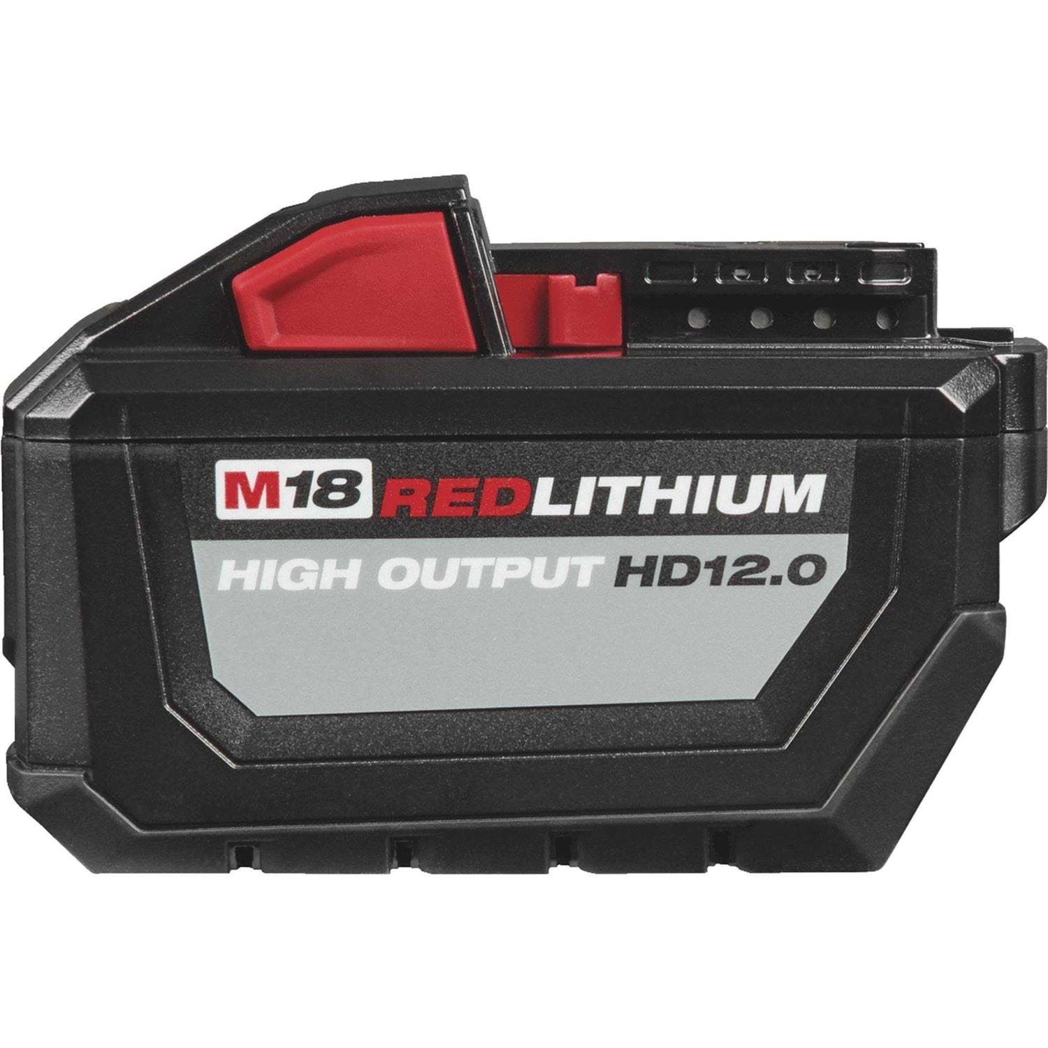 Milwaukee 48-11-1812 M18 REDLITHIUM High Output HD12.0 Battery Pack - Cheap Fitting