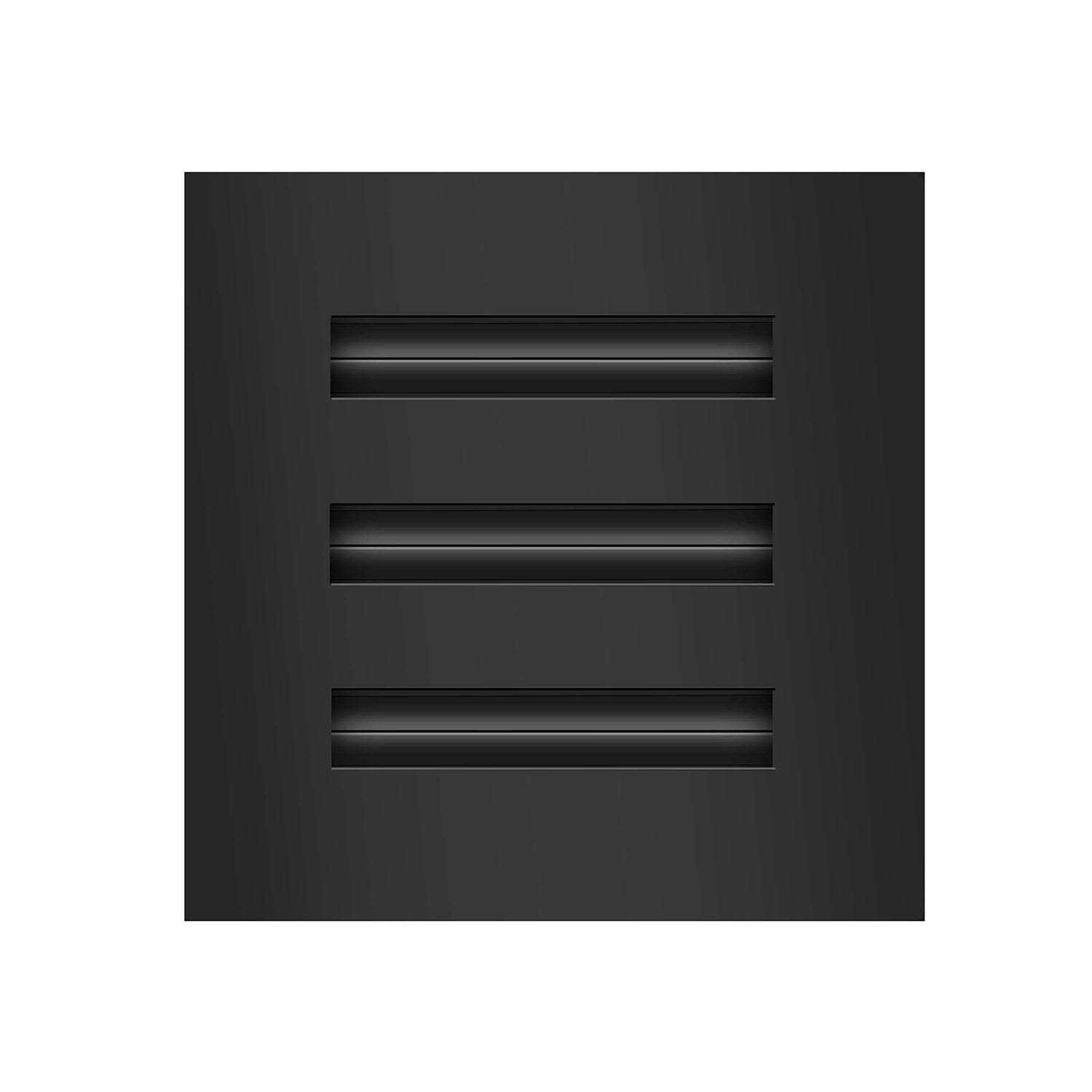 BUILDMART 6×6 Modern AC Vent Cover Decorative Black Air Vent - Cheap Fitting