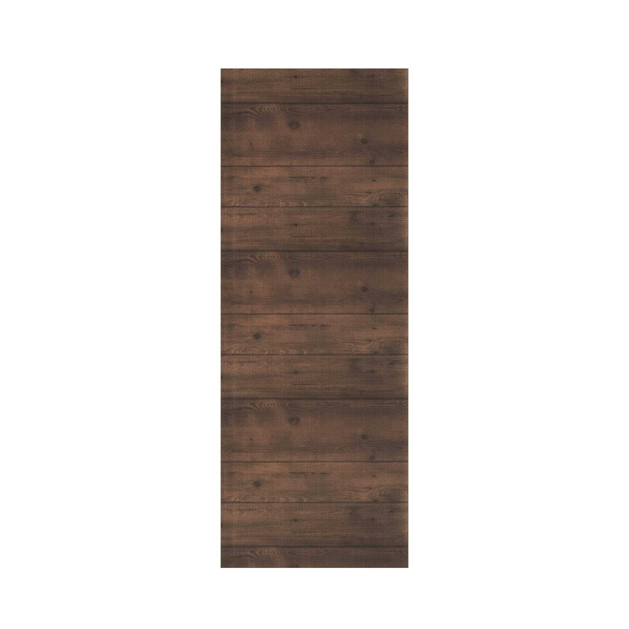 eightdoors 36-in x 84 Finished Flush MDF Single Barn Door - Cheap Fitting