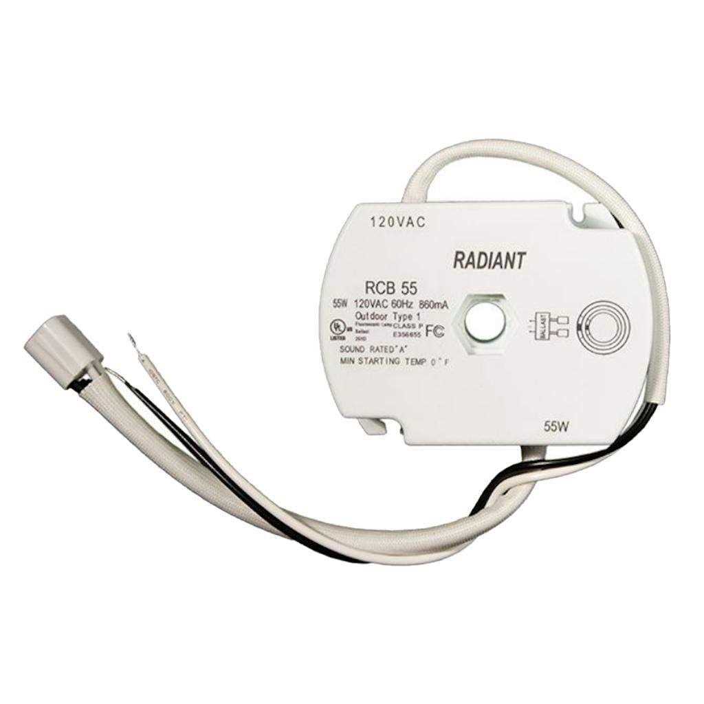 Radiant 00055 RCB55 55W Electronic Circline Ballast with G10q Connec - Cheap Fitting