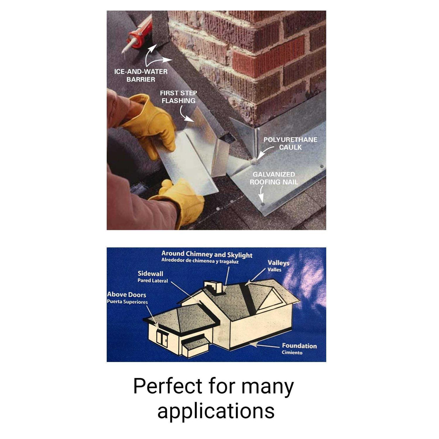 Eagle 1 26 Gauge General Use or Roofing Flashing Rolls - Cheap Fitting