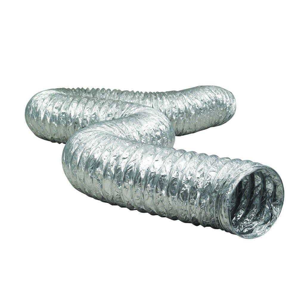 Everbilt 4 in. x 25 ft. Flexible Foil Duct - Cheap Fitting