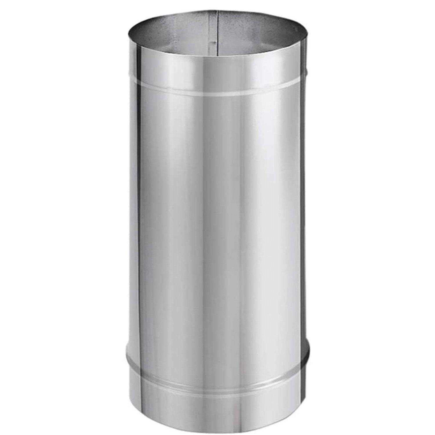 DuraVent DuraBlack Single Wall Stainless Steel Stove Pipe - Cheap Fitting
