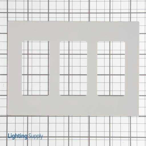 Leviton 80309-SW 2-Gang Decora Wall Plate - Cheap Fitting