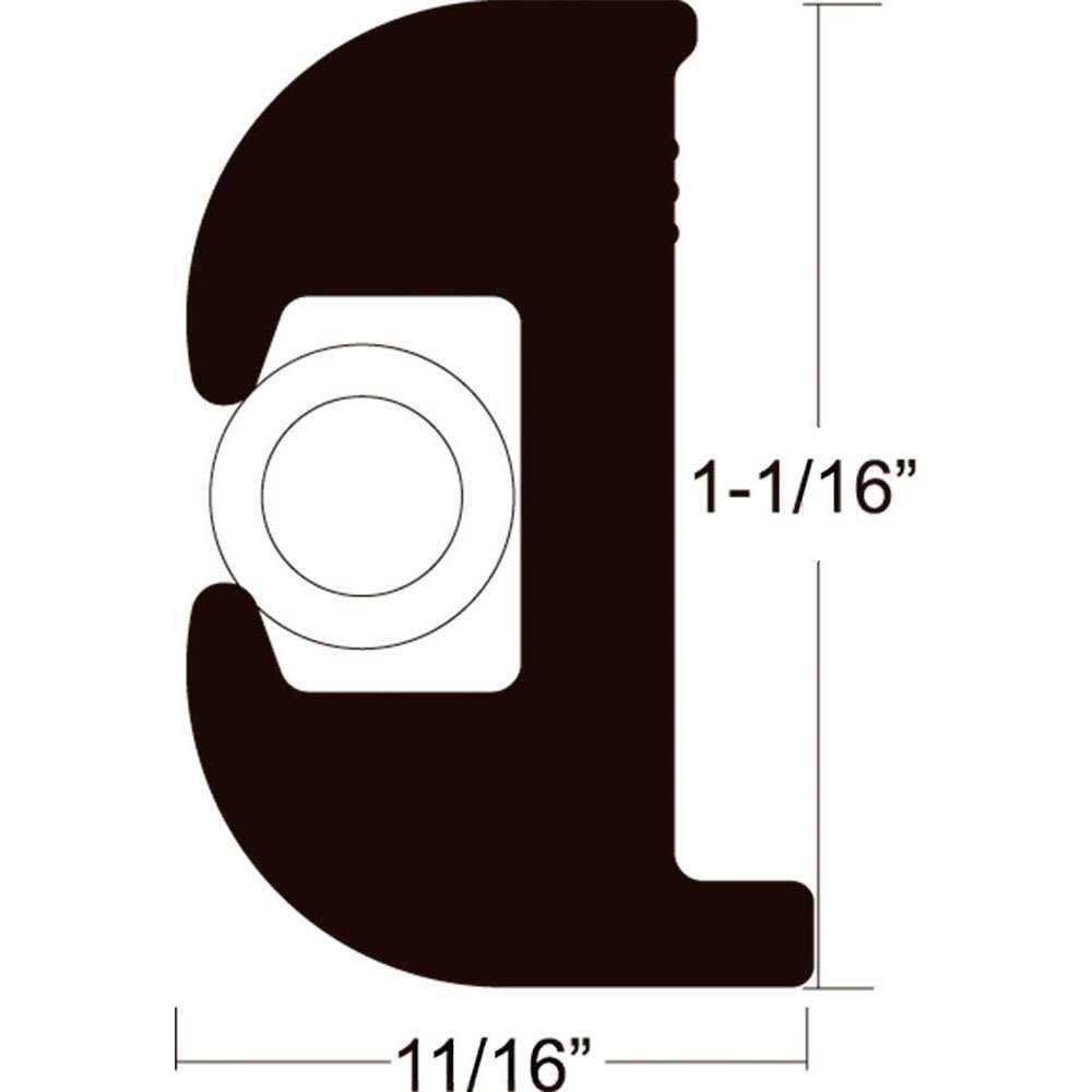 TACO Flex Vinyl Rub Rail Kit - Cheap Fitting