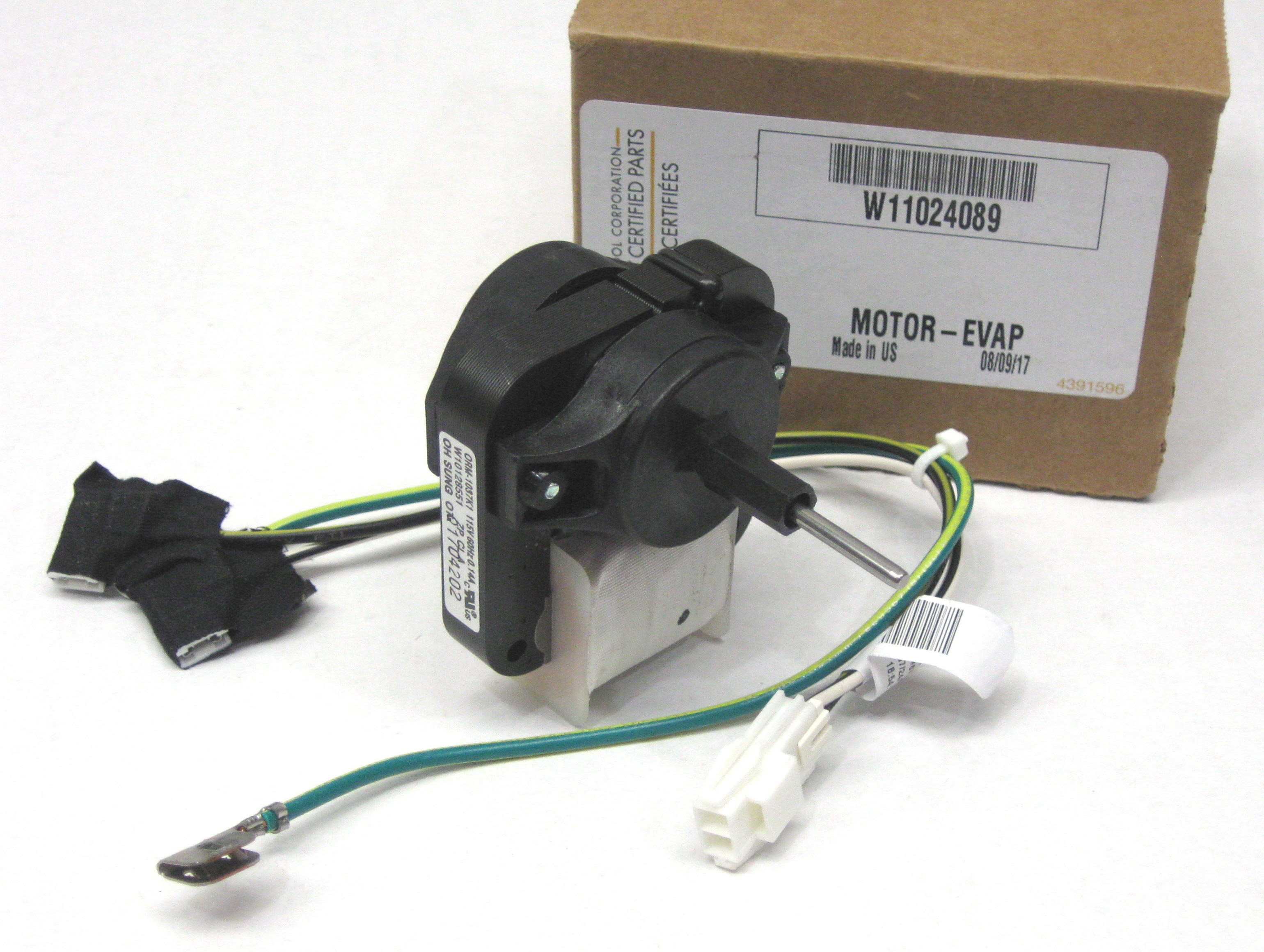Whirlpool W11024089 Evaporator Fan Motor - Cheap Fitting