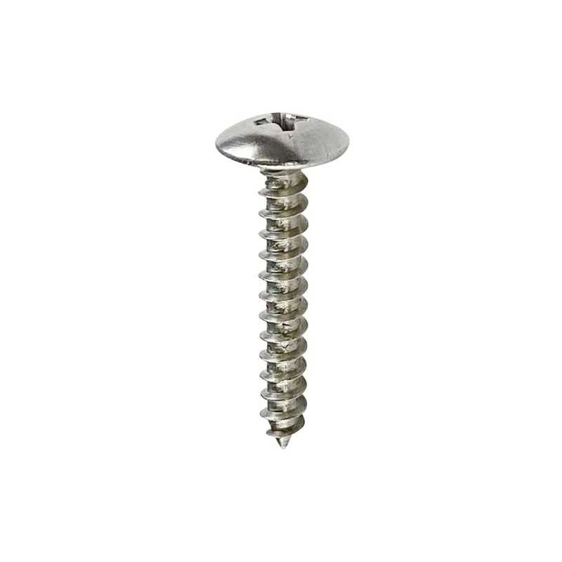 Bass Pro Shops 36-Piece Stainless Steel Phillips Truss Head Screws - Cheap Fitting