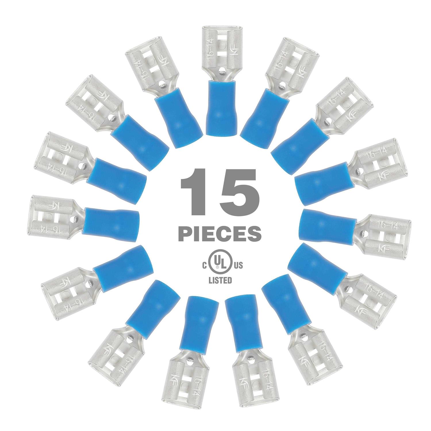Everstart 15-Piece Slide Connectors Female Model 5109 - Cheap Fitting