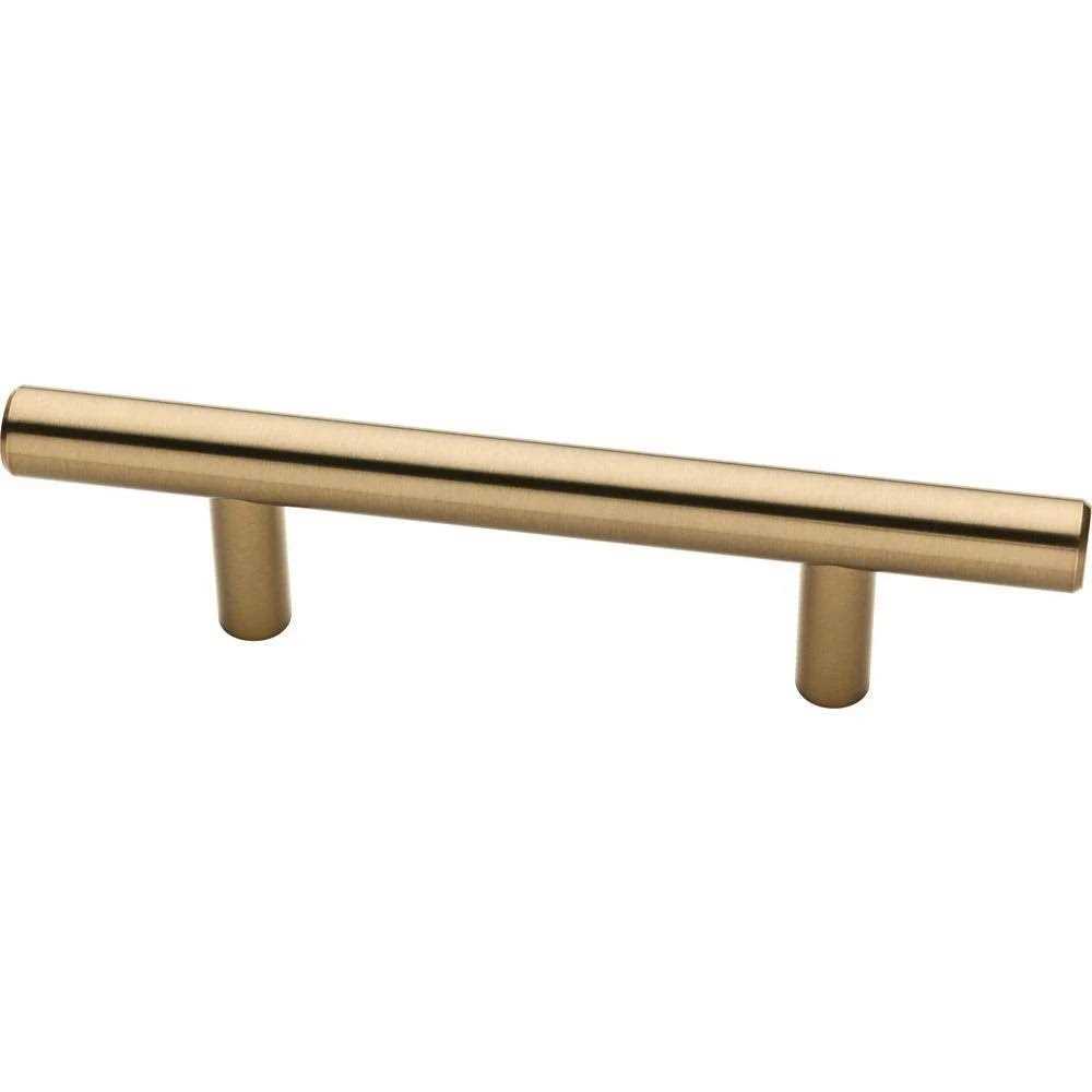 Liberty 6-5/16 in. Center-to-Center Champagne Bronze Bar Drawer Pull - Cheap Fitting