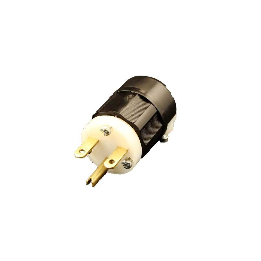 Leviton 5666-C 6-15P 15 Amp Plug - Cheap Fitting