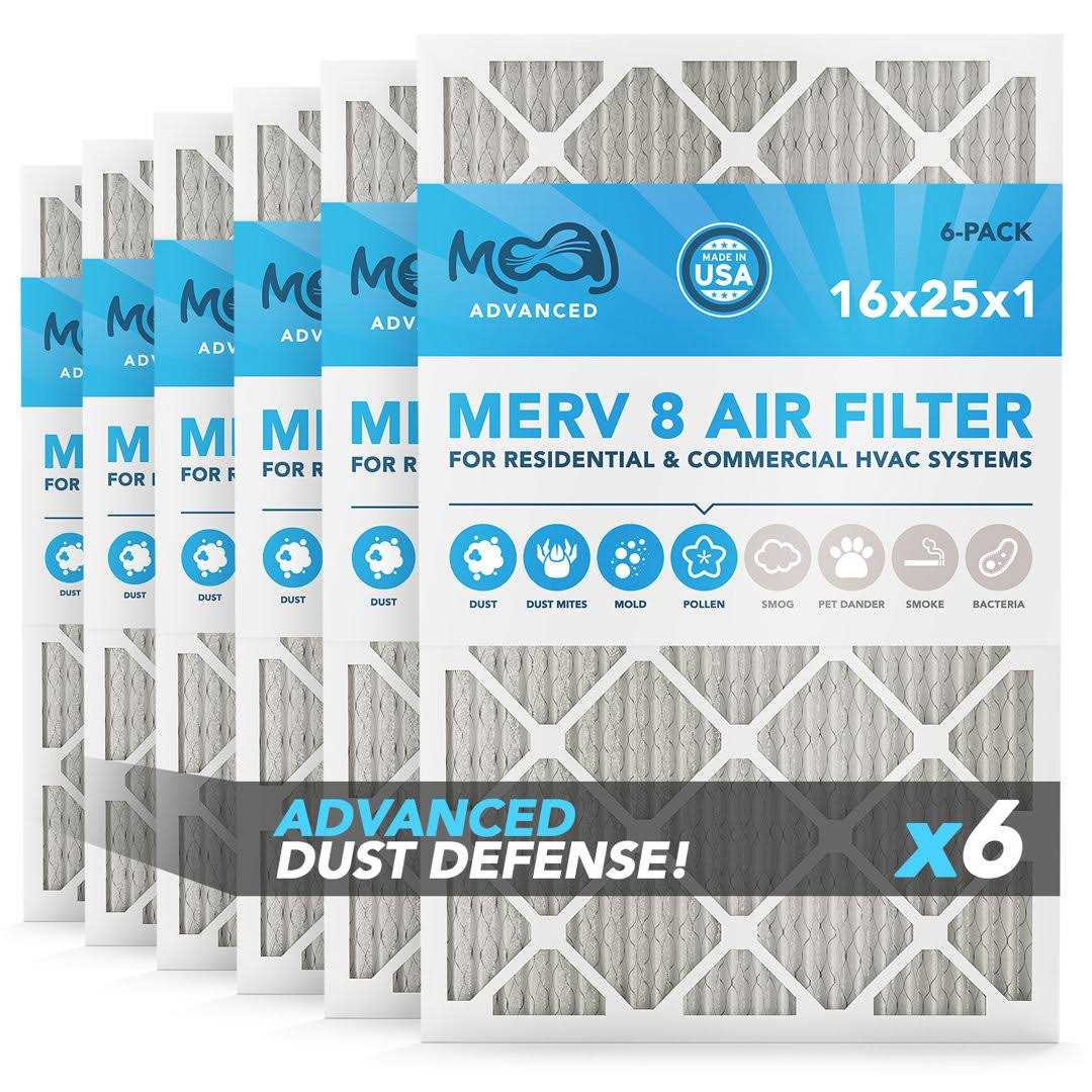 Air Filter MERV 8 MOAJ Advanced Dust Defense Based IN USA - Cheap Fitting
