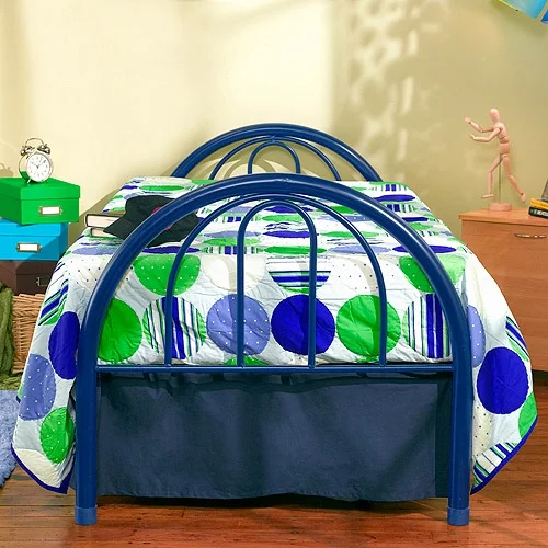 BK Furniture Brooklyn Classic Metal Bed, Twin, Pink - Cheap Fitting