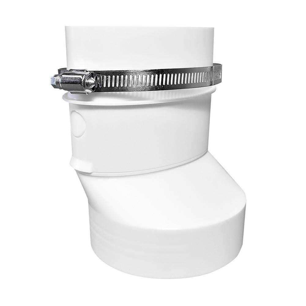 Everbilt 4 In. Round To Oval Dryer Duct Adapter - Cheap Fitting