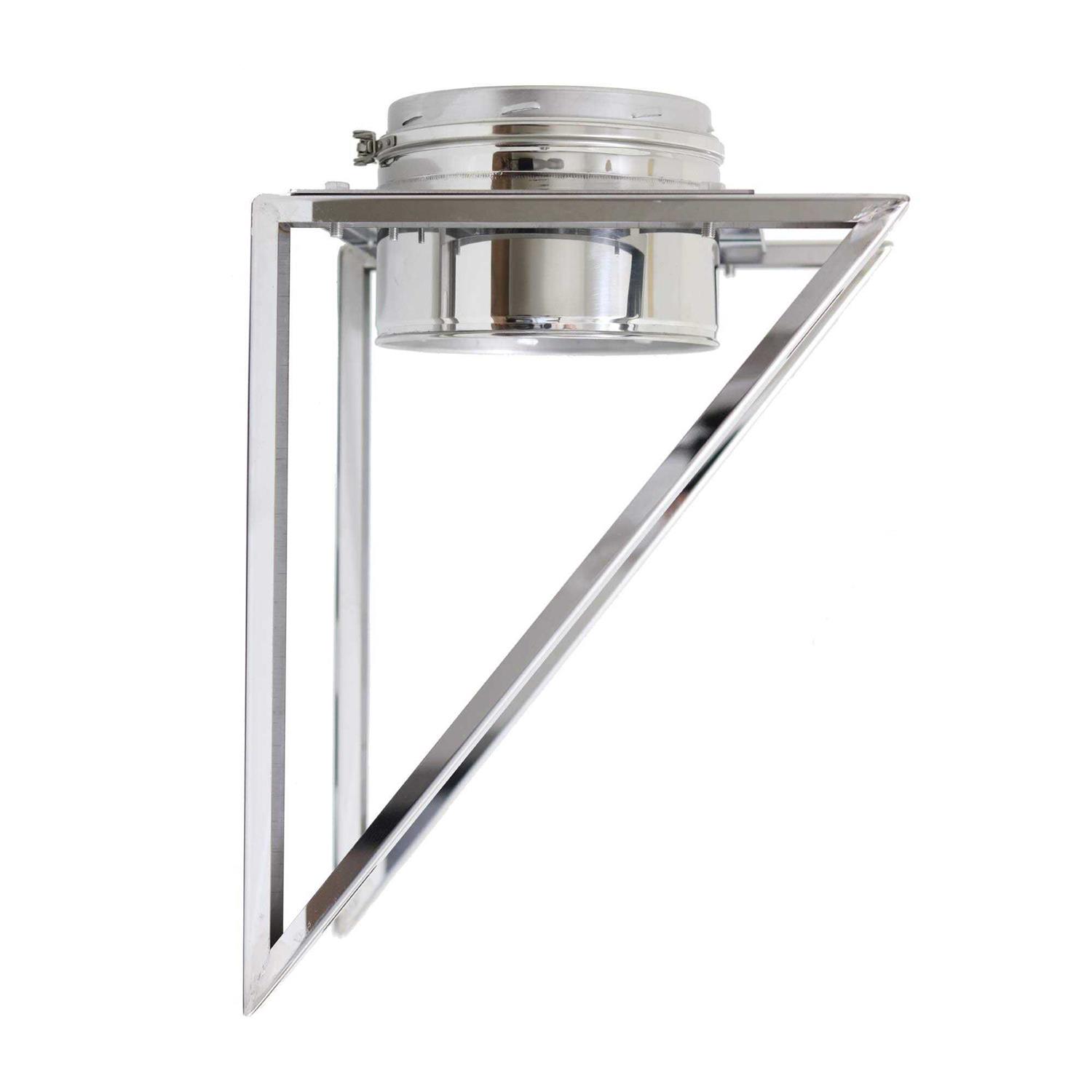 AllFuel HST Allfuelhst Base Wall Support Kit for 6 Chimney Pipe - Cheap Fitting