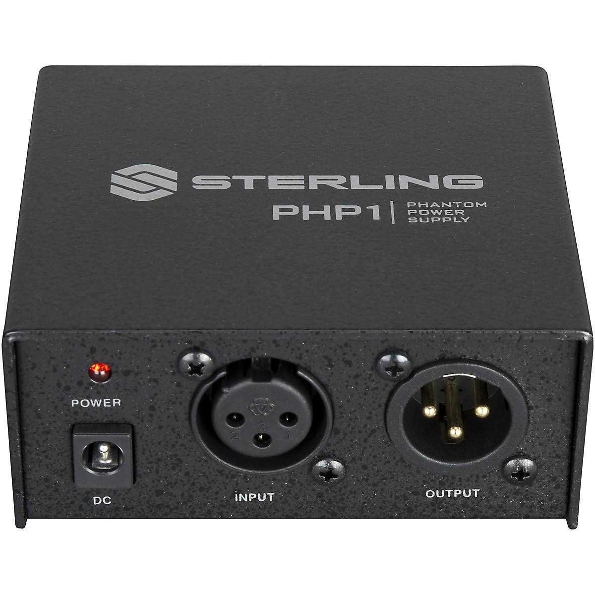 Sterling Audio PHP1 48V Phantom Power Supply - Cheap Fitting