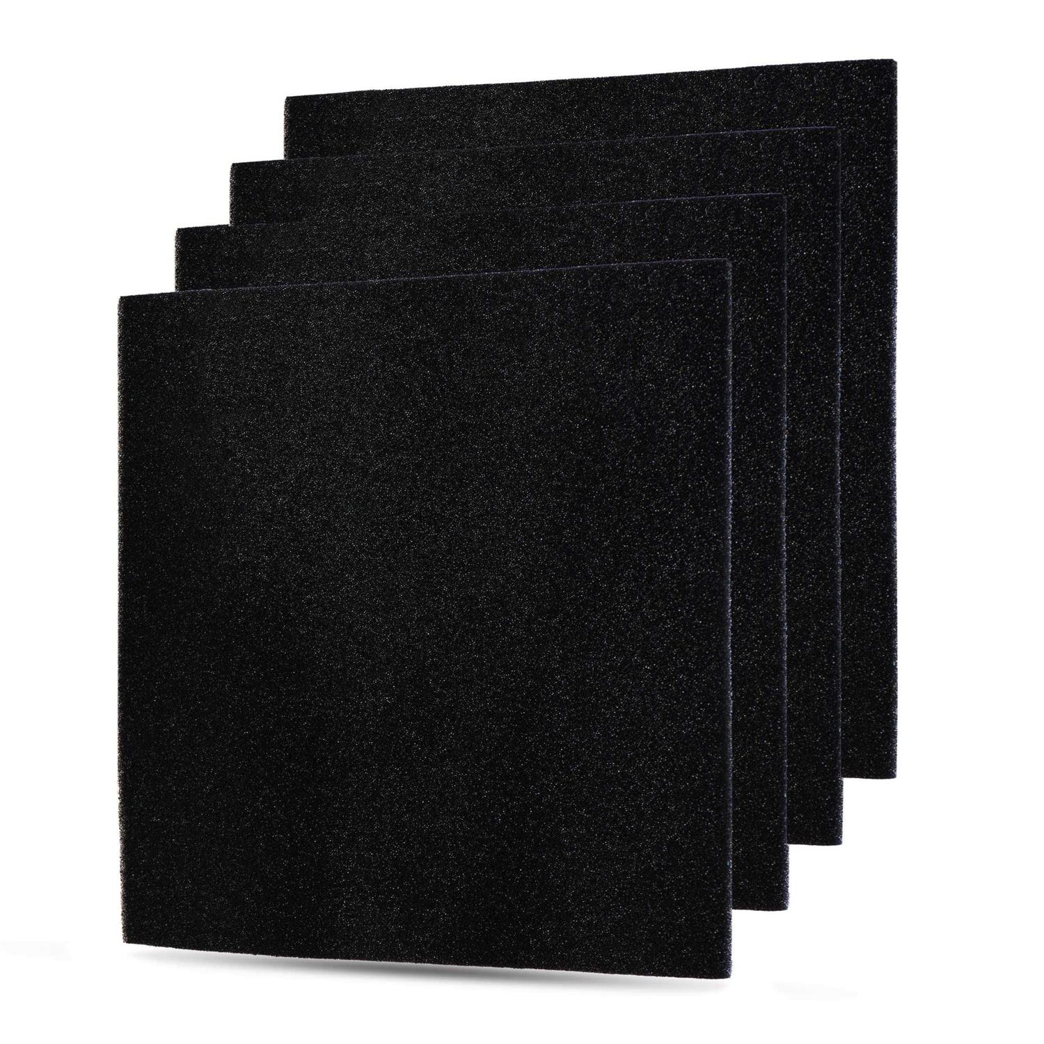 Flintar Md1-0023 4-pack Activated Carbon Replacement Filters, Compatible with Vornado Air Cleaner Purifier Model Ac300, Ac350, Ac500, and Ac550 - Cheap Fitting