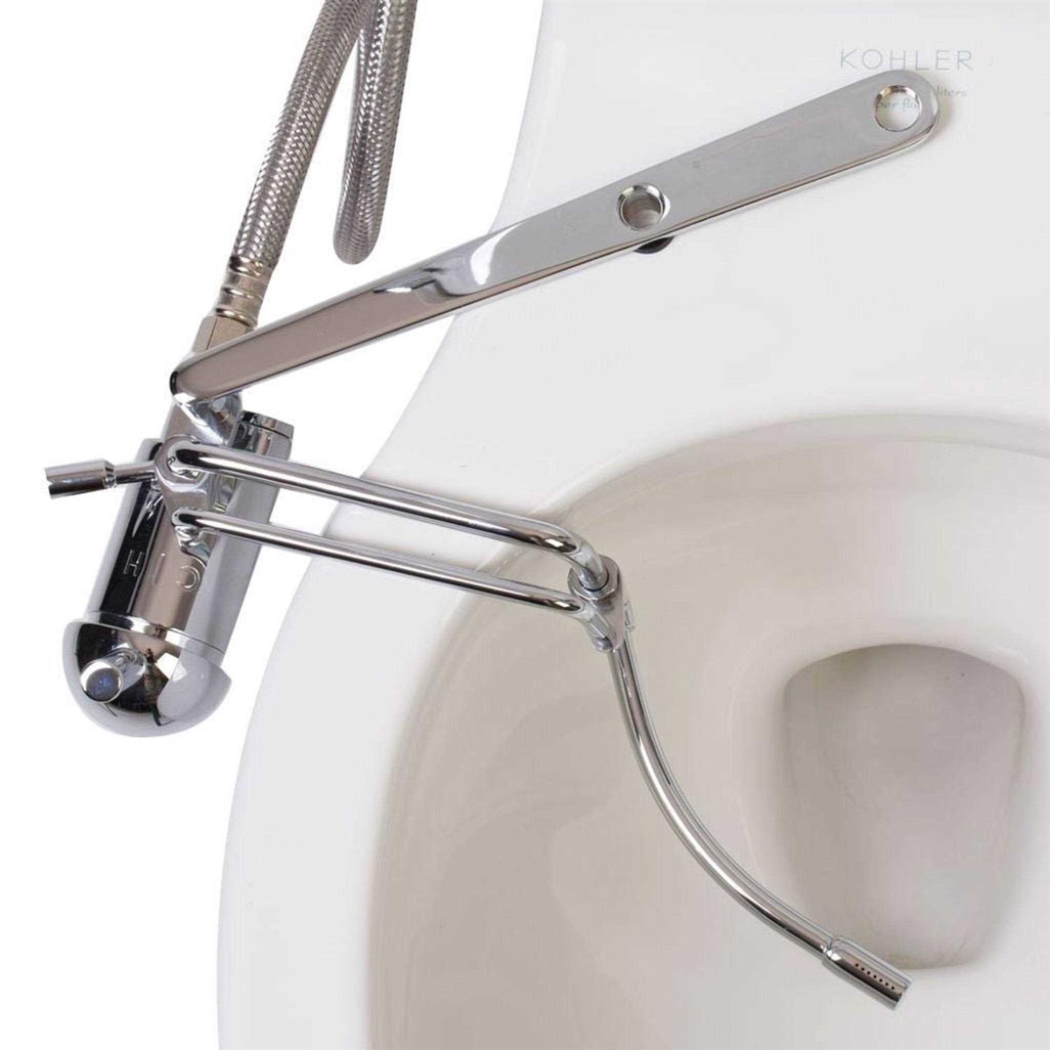 GoBidet 2003C Chrome Bidet Attachment - Cheap Fitting