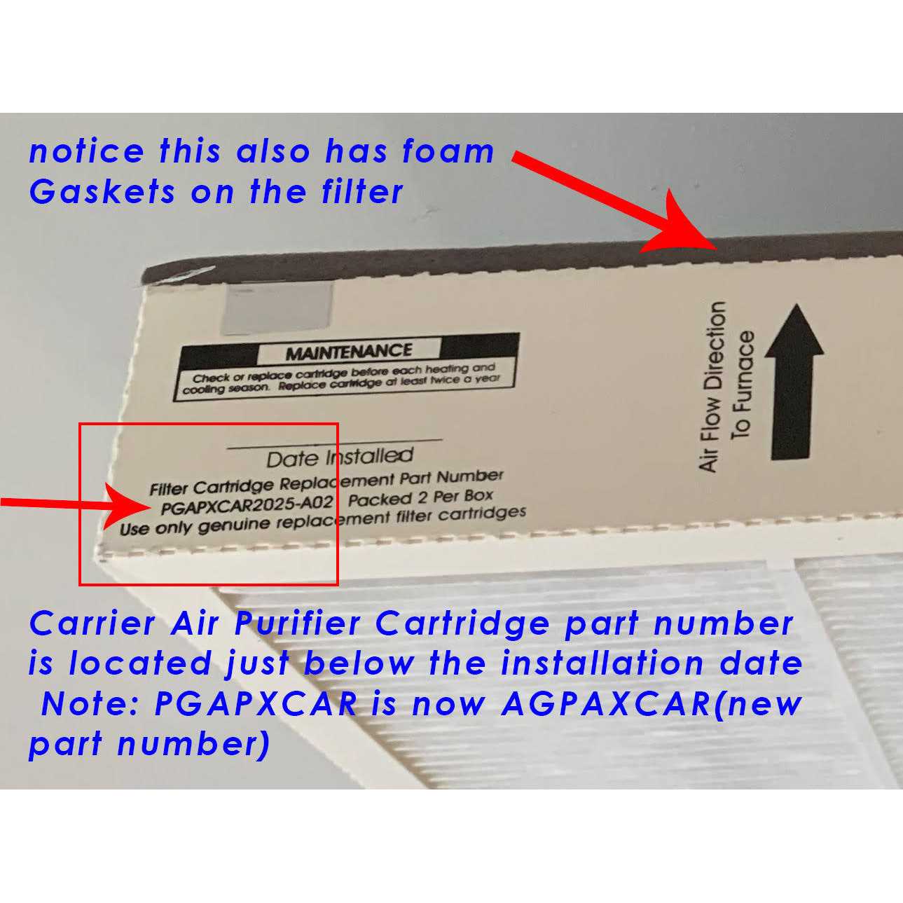 Carrier PGAPXCAR2025 20 X 25 Media Cartridge - Cheap Fitting