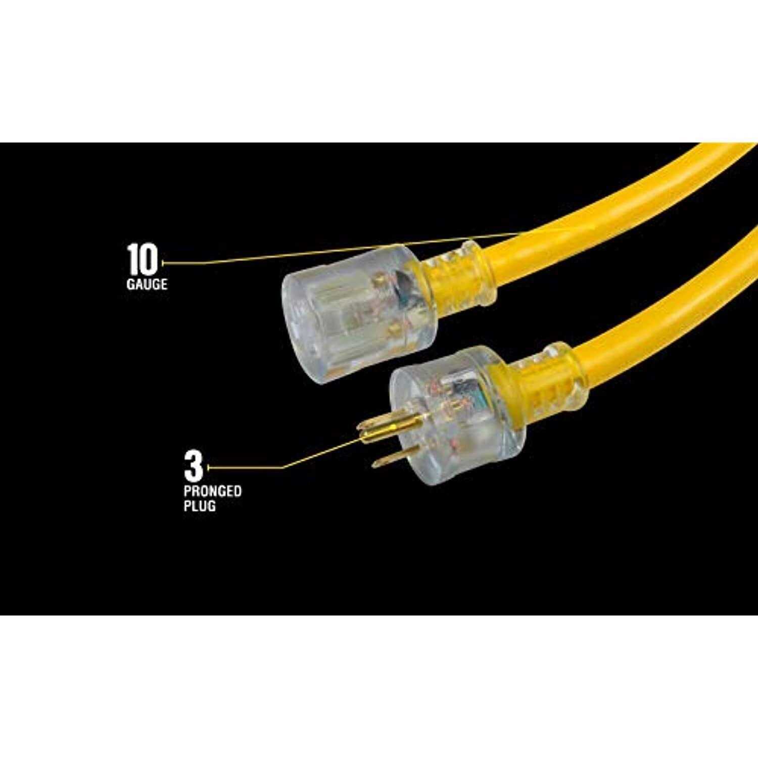 Yellow Jacket Extension Cord 2805 - Cheap Fitting
