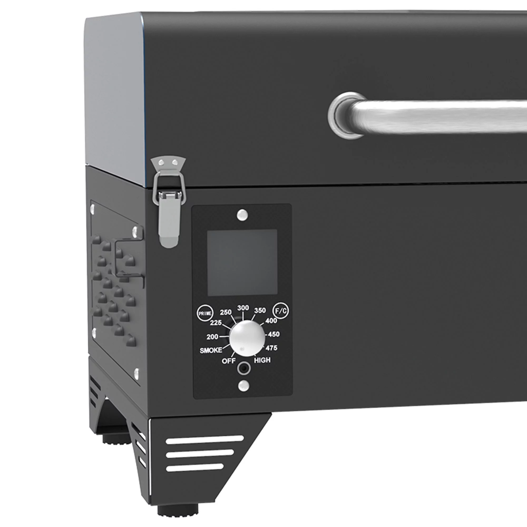 ASMOKE Portable 256 Sq In Wood Pellet Grill & Smoker w/ Starter Kit, Black - Cheap Fitting