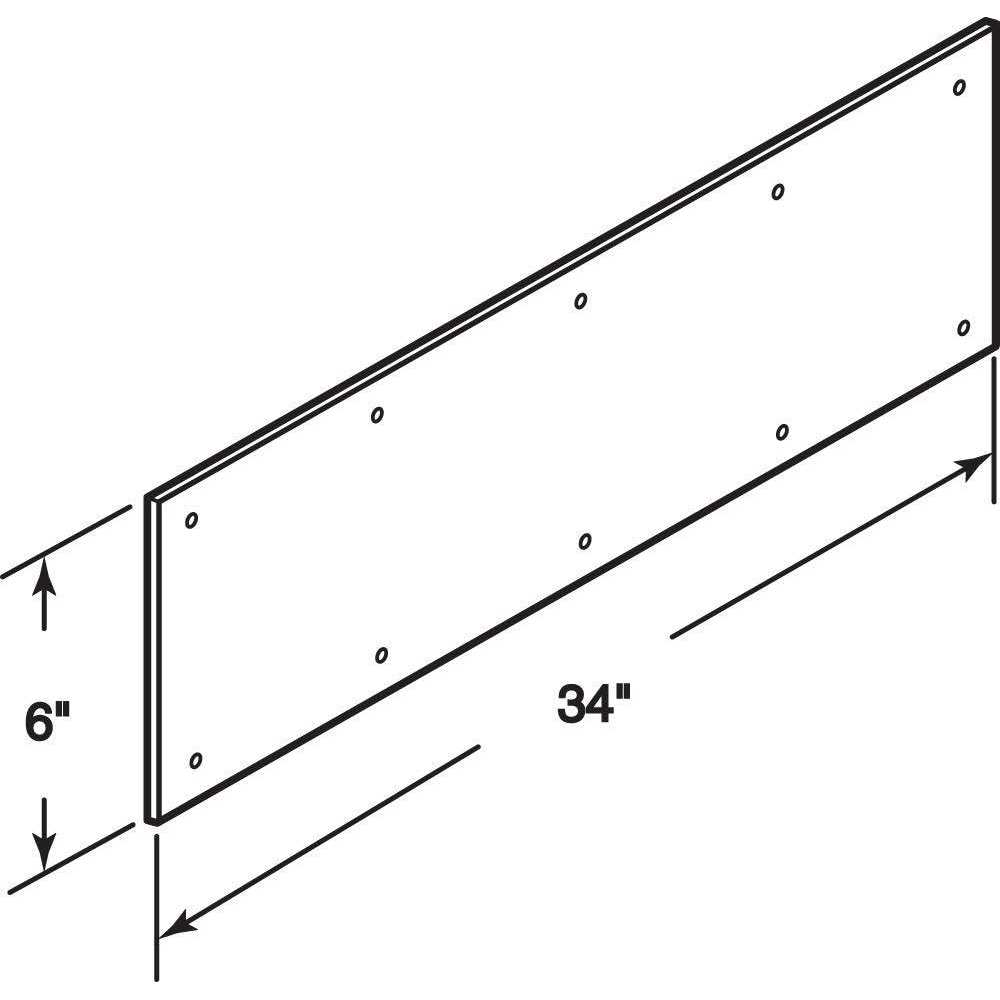 Prime-Line 6 in. x 34 J 4703 - Cheap Fitting