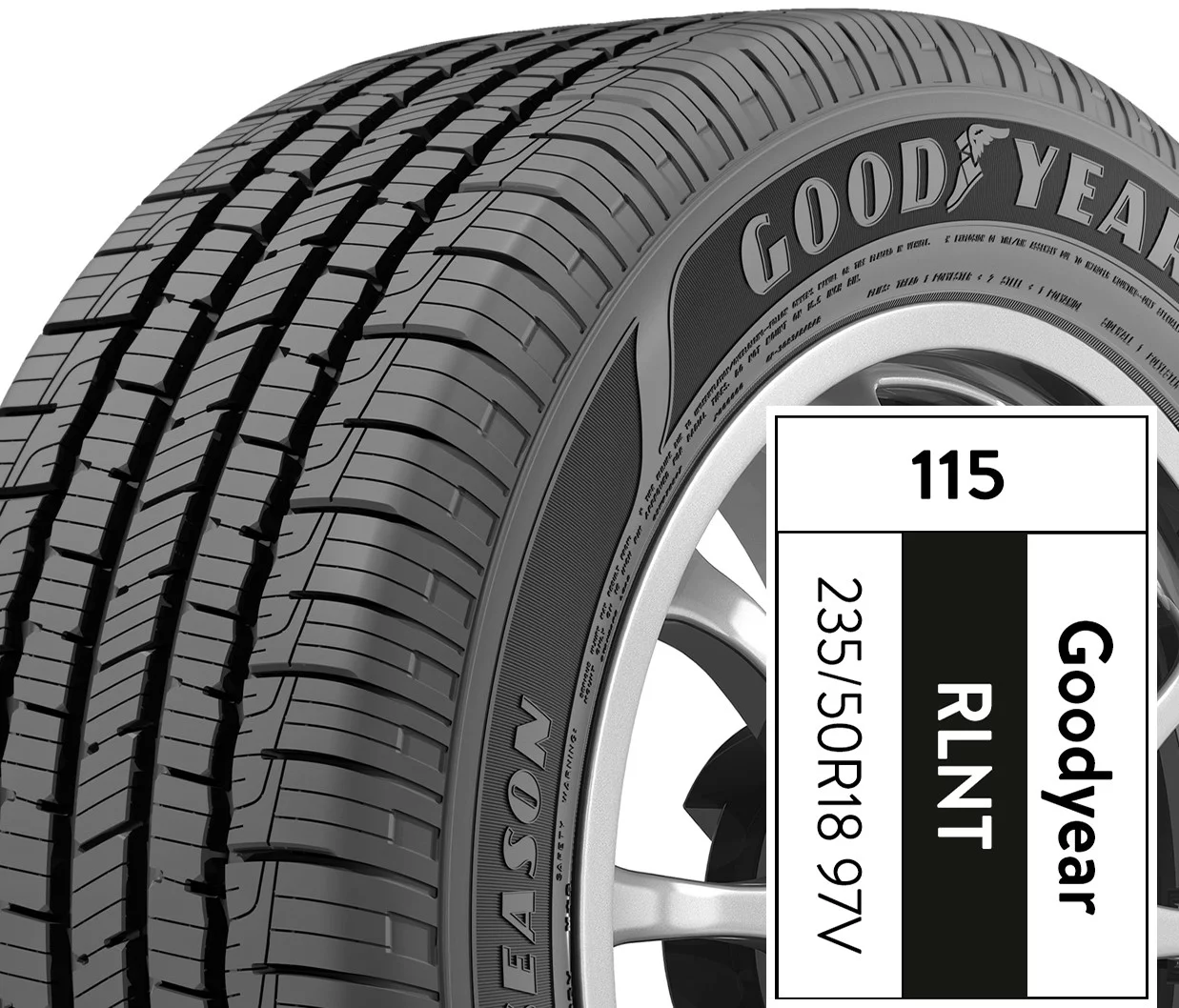 Goodyear Reliant All-Season 235/50R18 97V All-Season Tire - Cheap Fitting