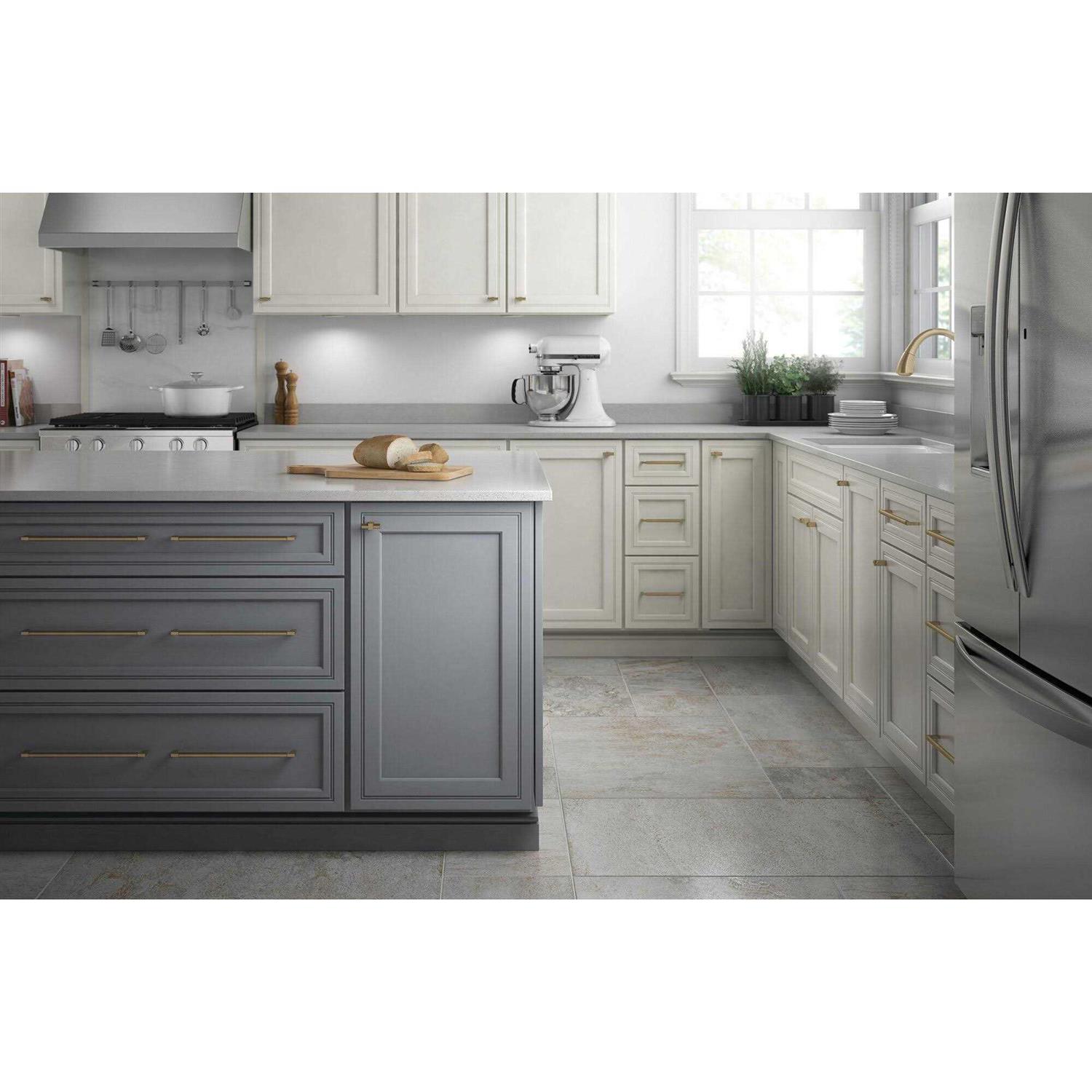 Liberty Artesia 11-5/16 in. Center-to-Center Champagne Bronze Drawer Pull - Cheap Fitting