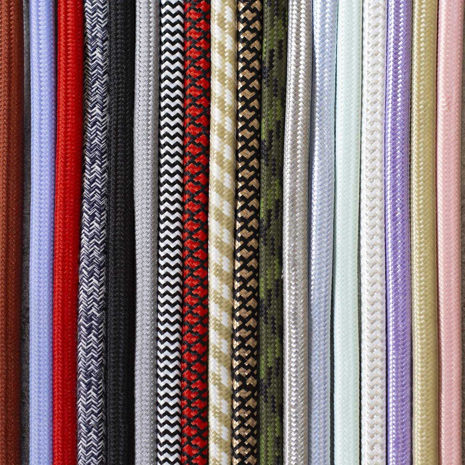 Globe Electric Designer Series 9-ft Fabric Extension Cord - Cheap Fitting