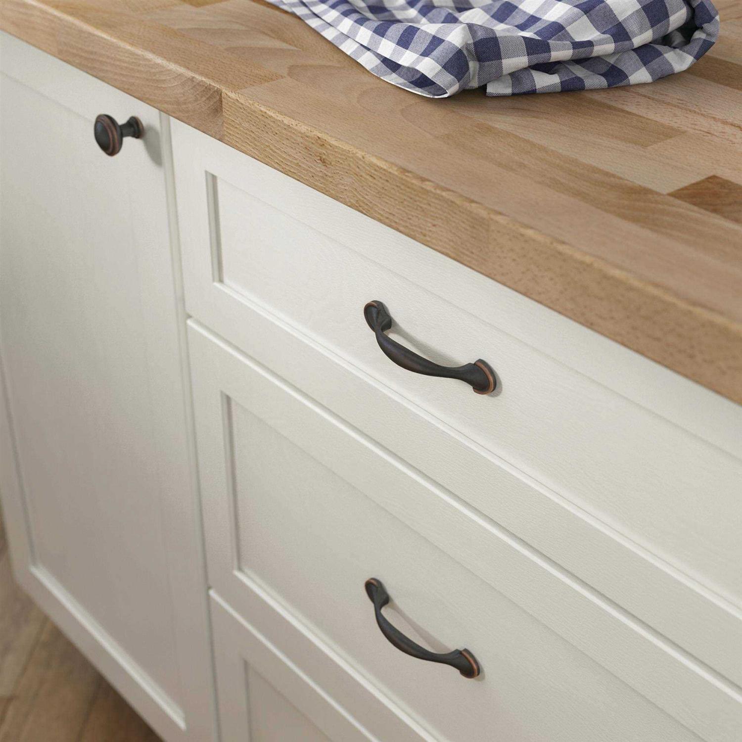 Liberty Hardware Cabinet Pull Half-Round Foot P39955C-VBC-C - Cheap Fitting