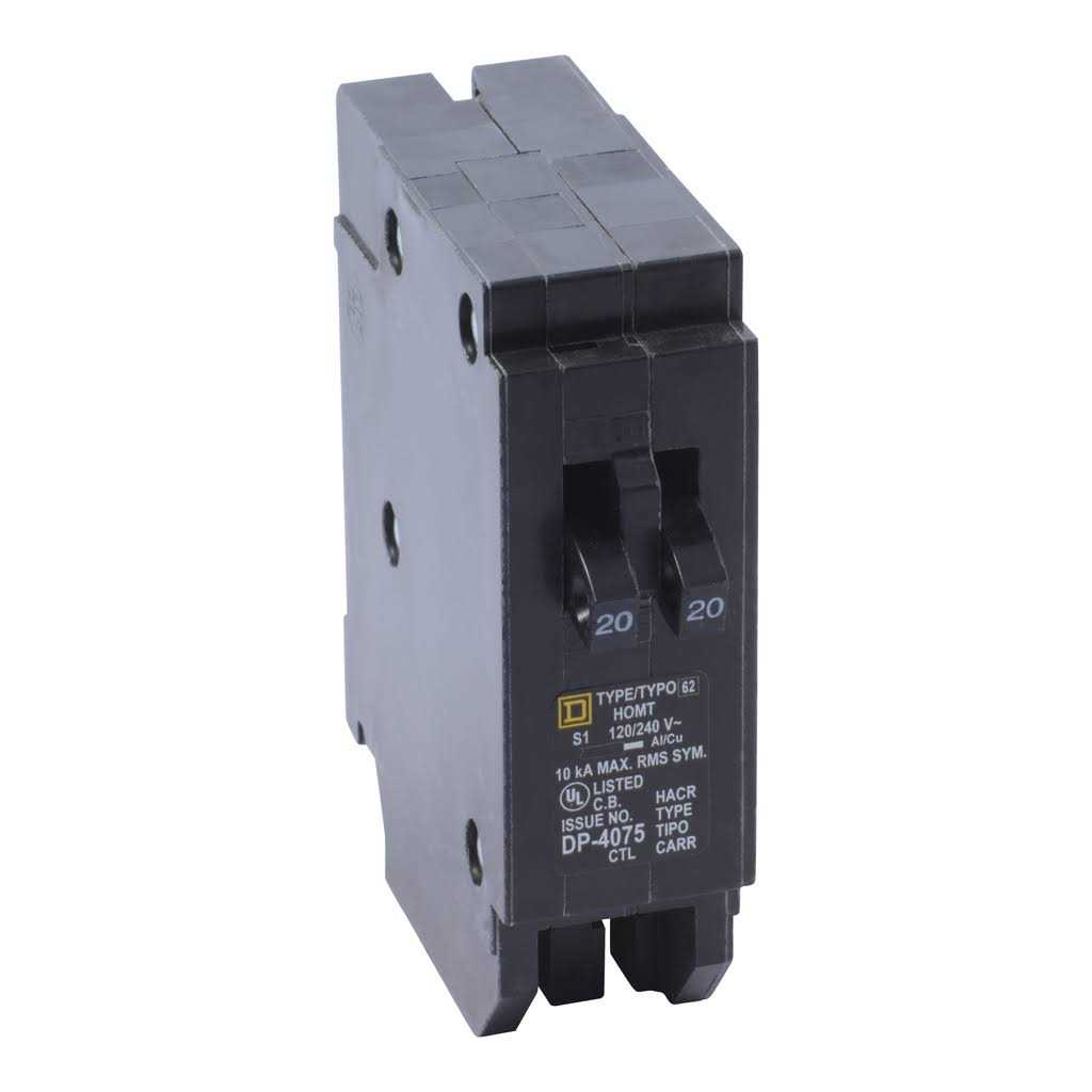 Square D Homeline Tandem Circuit Breaker - Cheap Fitting
