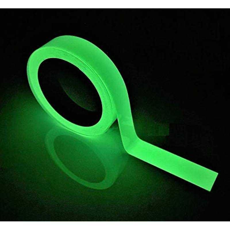 Jsiton Glow in The Dark Tape 33 FT X 0.5 Inch Luminous Photoluminescent/Luminescent Emergency Roll Safety Egress Markers Stairs - Cheap Fitting