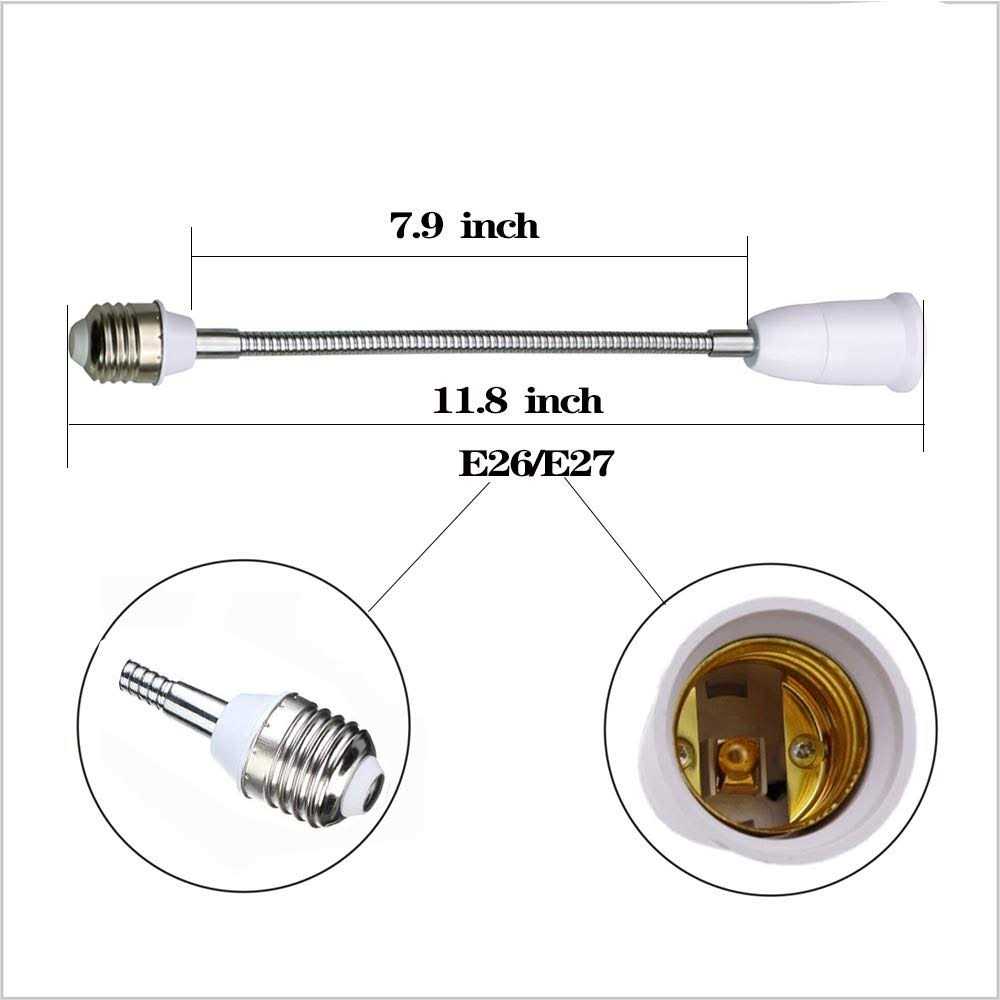 E26/E27 Light Socket Extender Adapter,E26 to E26 Socket Extender - Cheap Fitting