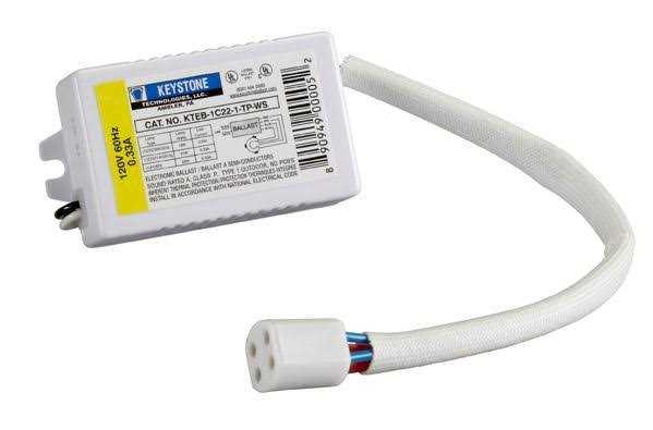 Keystone KTEB-1C22-1-TP-WS Circline Electronic Ballast - Cheap Fitting