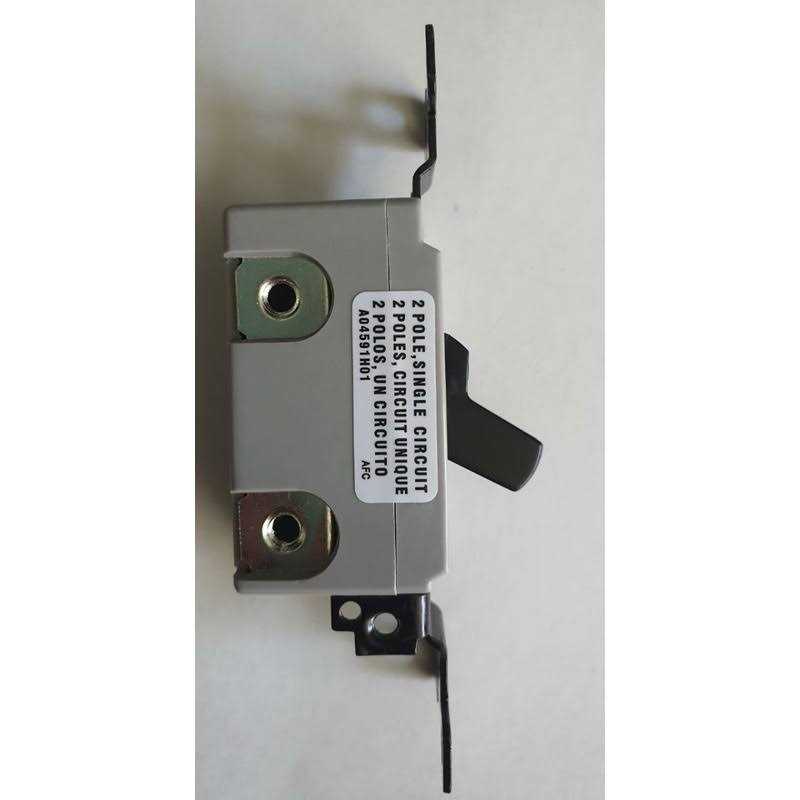 Miller Toggle Switch DPST 40A 600VAC Scr Term 124511 - Cheap Fitting