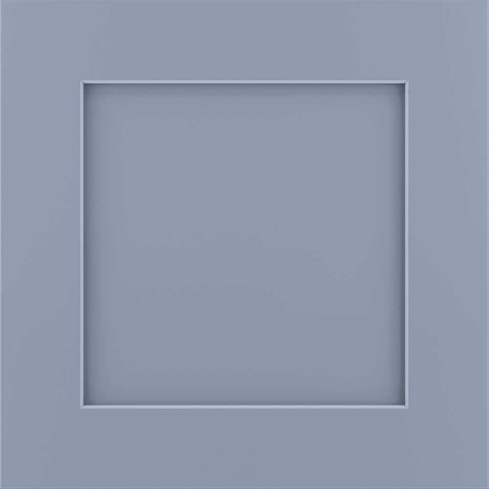 American Woodmark Reading 14 9/16-in. W x 14 1/2-in. D x 3/4-in. H Cabinet Door Sample in Painted - Cheap Fitting