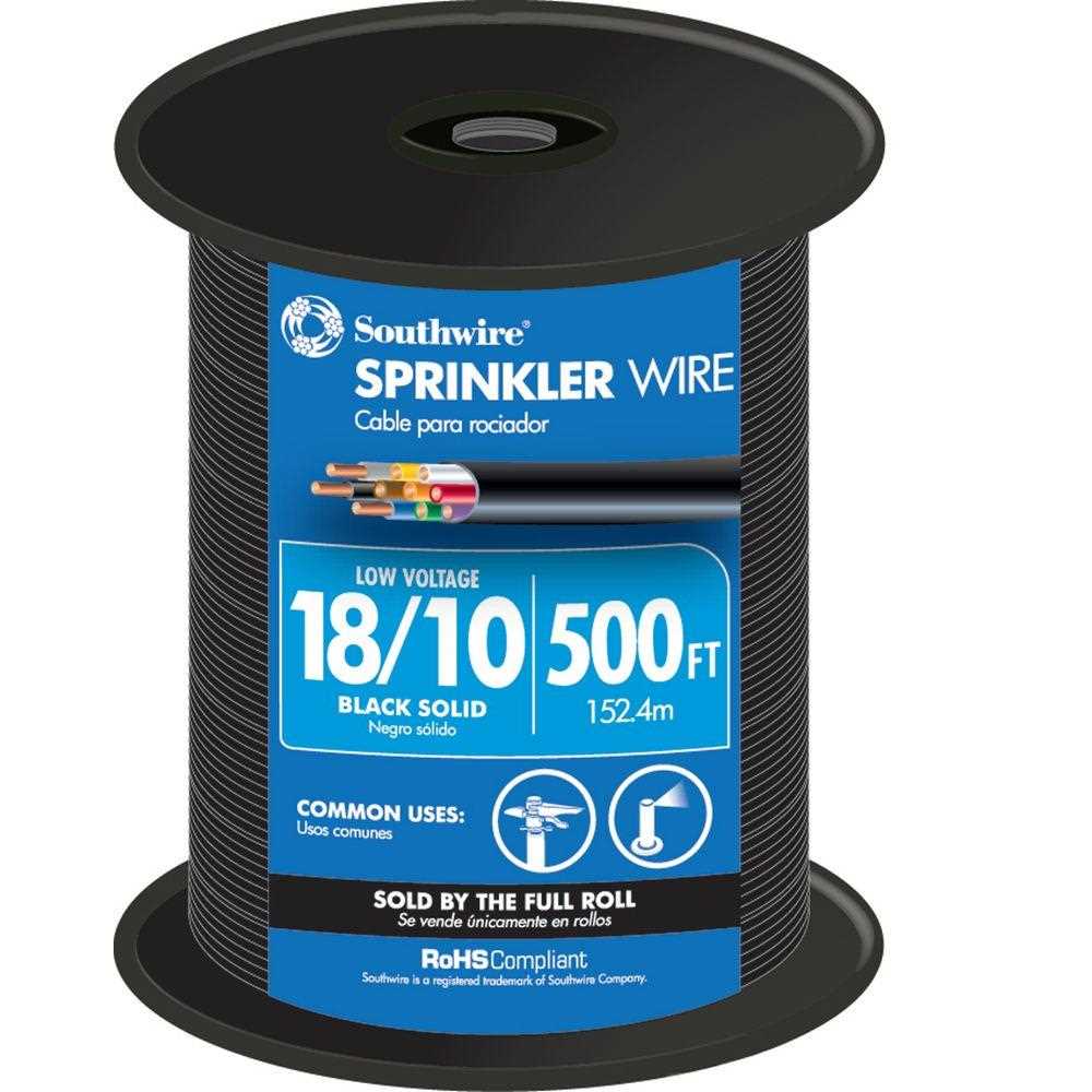 Southwire 1-ft 18 / 10 Solid Sprinkler Wire (By-the-foot) | 49270245 - Cheap Fitting