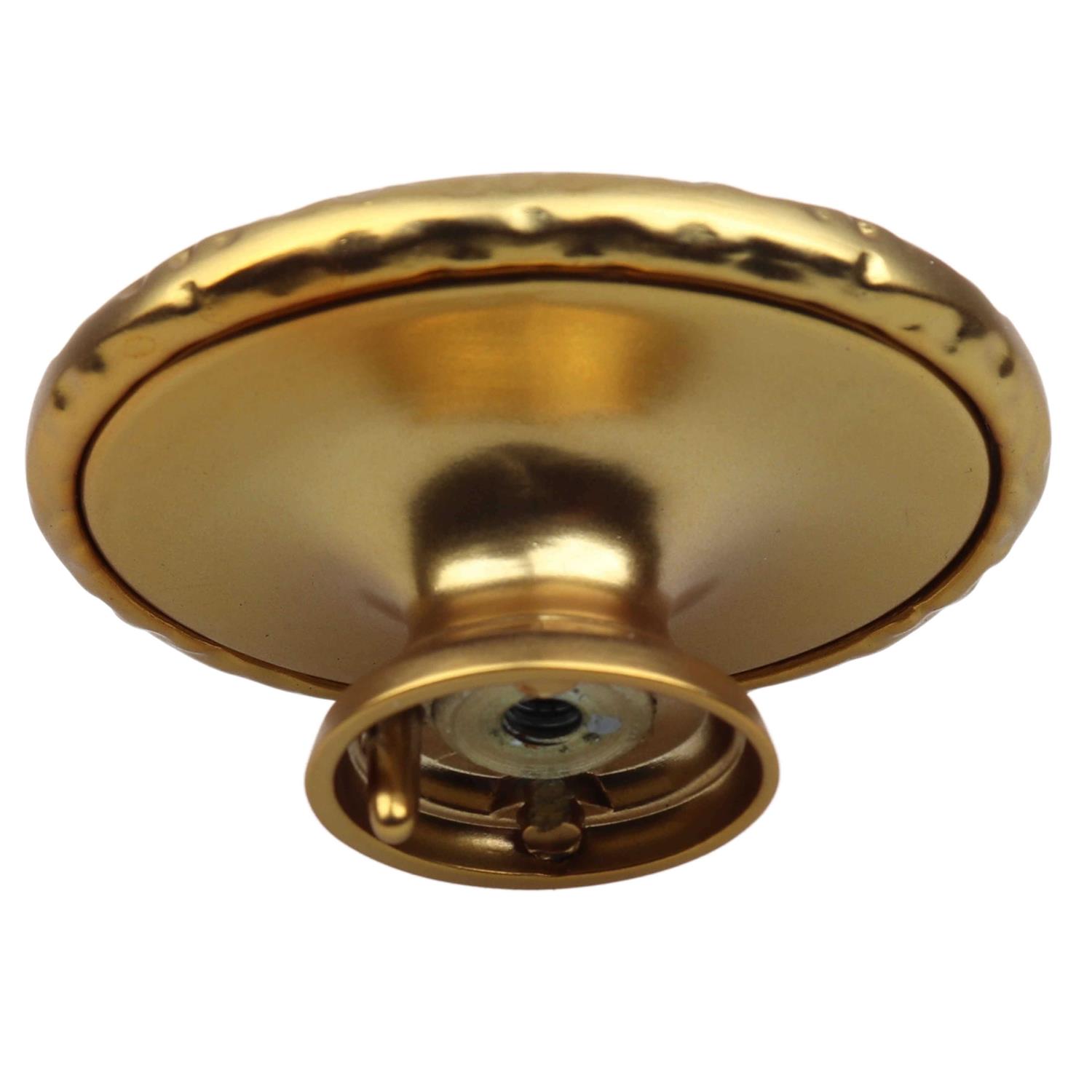 Gliderite 2 in Ornate Old World Oval Cabinet Knob - Cheap Fitting