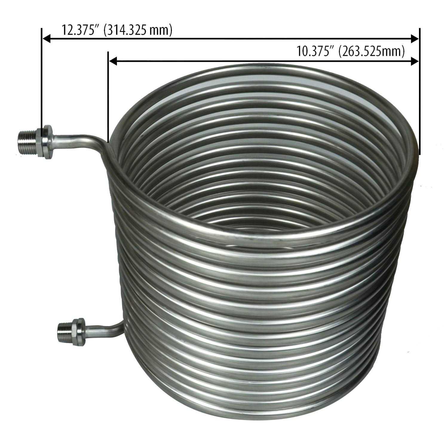 Blichmann Engineering Large Stainless Steel HERMS Coil - Cheap Fitting