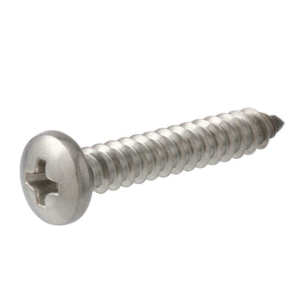 Everbilt #8 x Phillips Pan Head Zinc Plated Sheet Metal Screw - Cheap Fitting