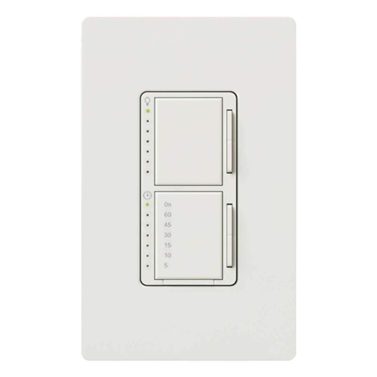 Lutron Maestro MA-L3T251-WH Pole Dimmer & Timer Switch - Cheap Fitting