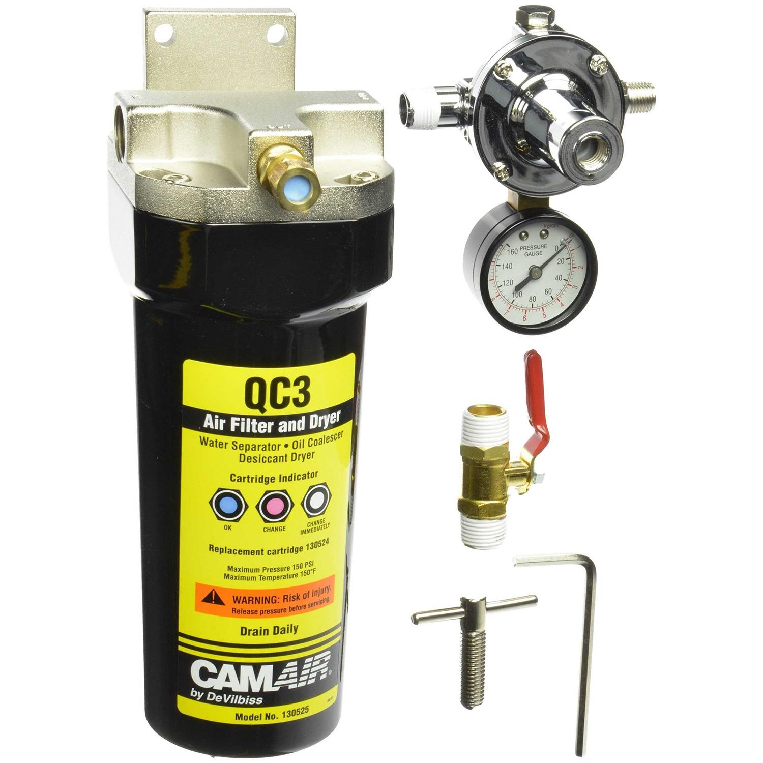 Devilbiss 130525 QC3 Air Filter and Dryer - Cheap Fitting