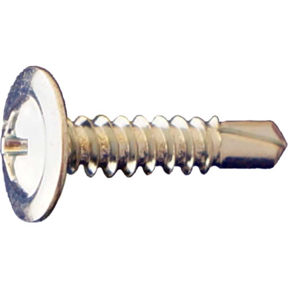 #8 x Daggerz Phillips Modified Truss Wafer Self Drill Screws Zinc MTSD - Cheap Fitting