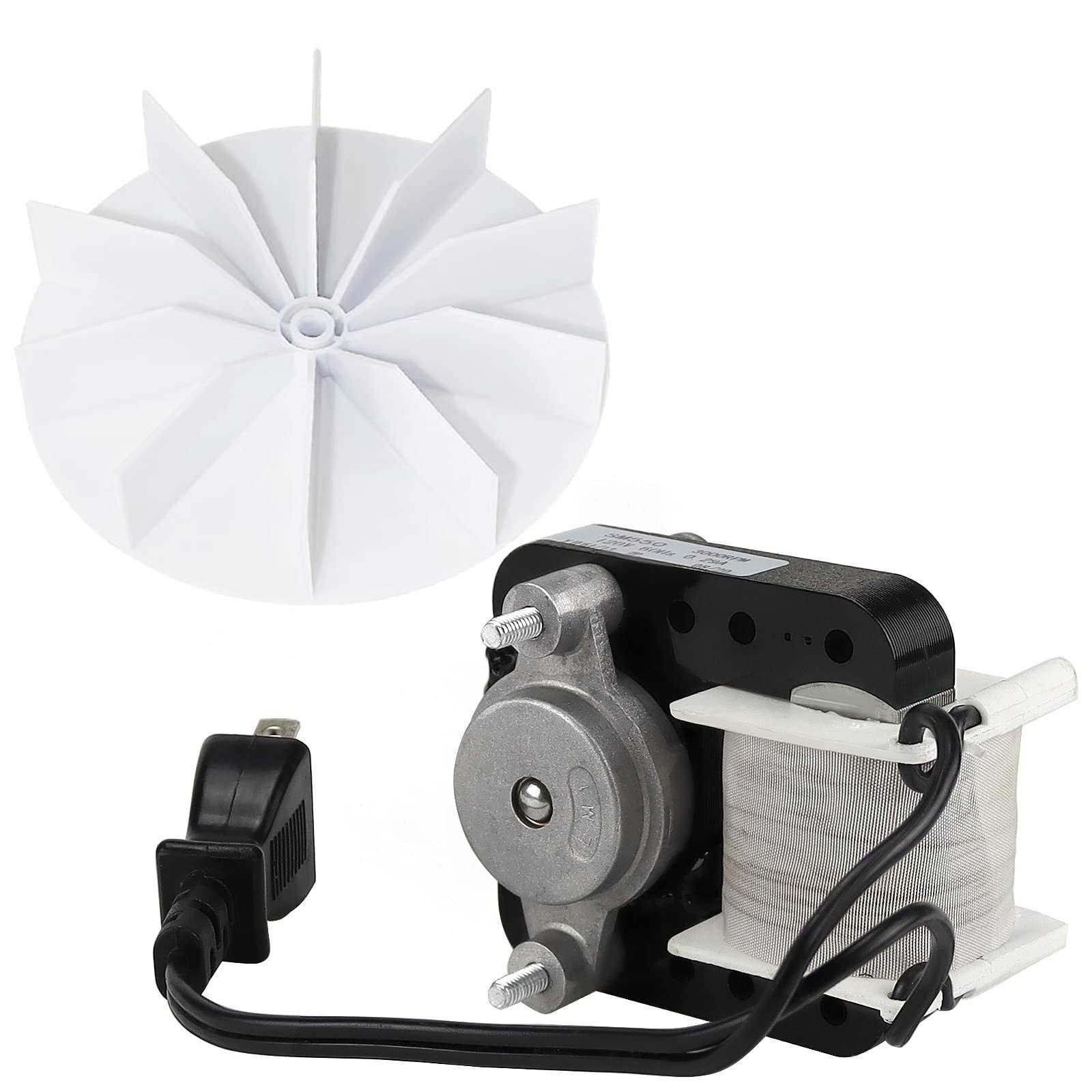 Appliancemate Universal Bathroom Vent Fan Motor Replacement Electric Motors Kit SM550 Fit for Nu-Tone Replaces C01575,65100 50 CFM - Cheap Fitting
